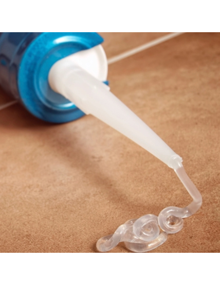 Silicone Universale Acetico Plus Trasparente Impermeabile Antimuffa 280 ml