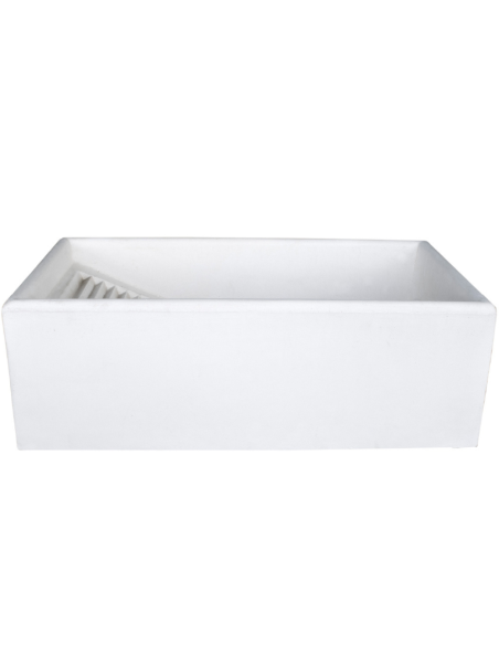 Pilozza Lavatoio Serie Ostuni Calcestruzzo Cemento 84 x 50 x H.28 cm 