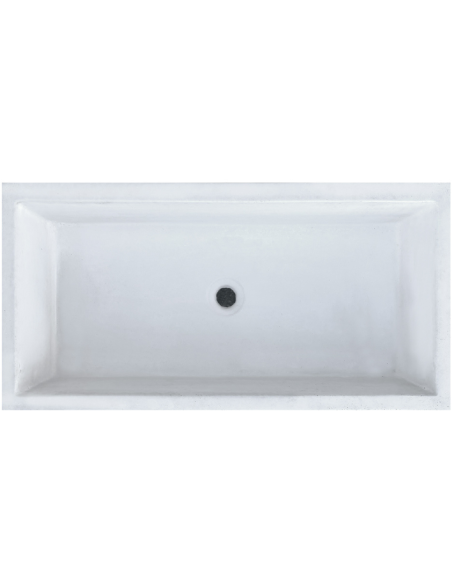 Pilozza Serie Grecale Cemento Finitura Zigrinata L.45 x P.35 x H.16 Cm