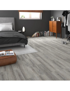 Pavimento LVT AC5 Incastro Antiscivolo 5 mm Quercia Bianca Confezione  2,23 mq 2
