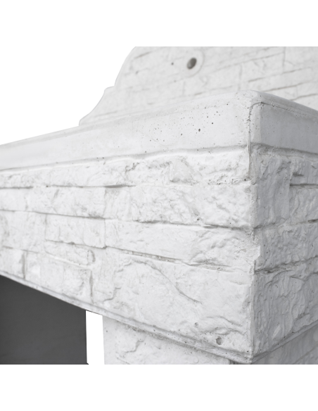 Pilozza Lavabo Serie Muraglietto 100 x 50 x h.20 cm Completa Piedi Frontalino