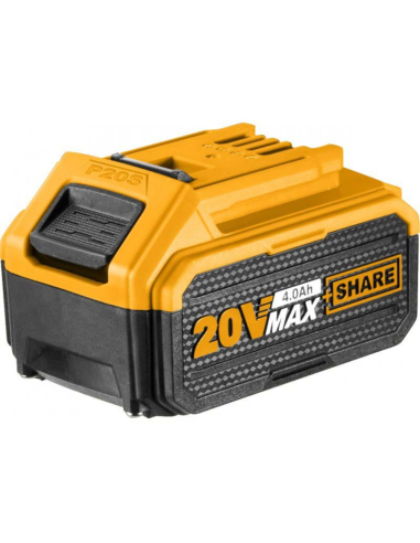 Batteria Ioni Litio 20V 4AH Indicatore LED Potenza Costante Strumenti elettrici