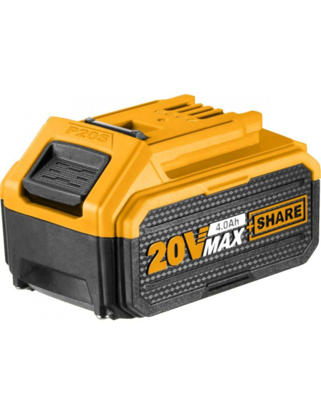 Batteria Ioni Litio 20V 4AH Indicatore LED Potenza Costante Strumenti elettrici