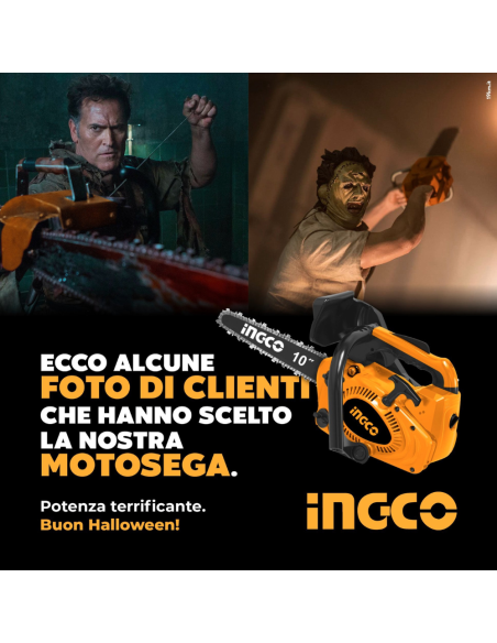 Motosega a scoppio da pota carving con lama da 200mm potenza 1HP 