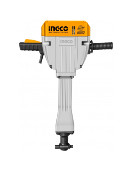 Martello demolitore da 2200W Sistema Antivibrazione 2 scalpelli Cavi di Gomma