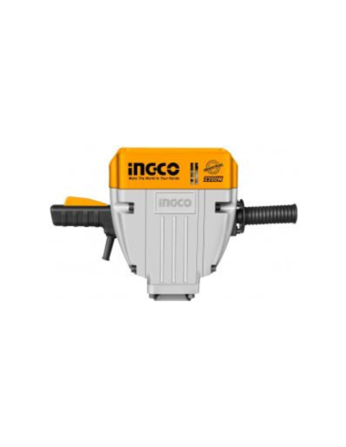 Martello demolitore da 2200W Sistema Antivibrazione 2 scalpelli Cavi di Gomma