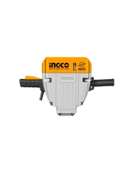 Martello demolitore da 2200W Sistema Antivibrazione 2 scalpelli Cavi di Gomma