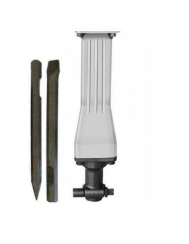 Martello demolitore da 2200W Sistema Antivibrazione 2 scalpelli Cavi di Gomma