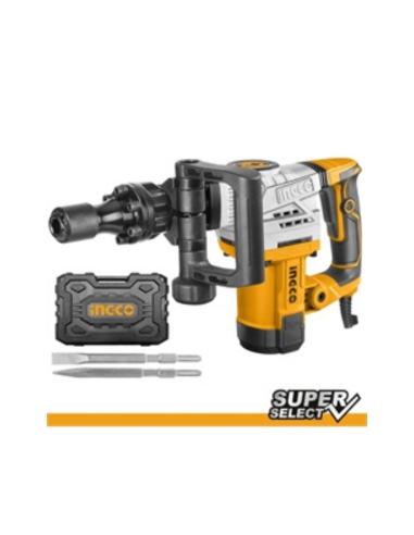 Martello demolitore da 1300 watt con due scalpelli e valigetta PDB130018