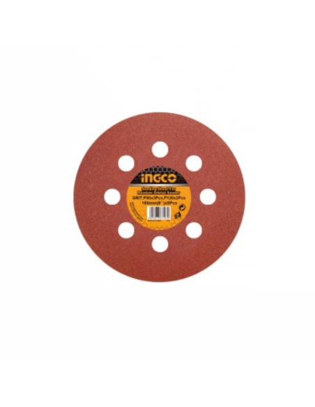 Levigatrice Rotorbitale 450W 150MM 5 Fogli Carta Abrasiva Cavo Elettrico