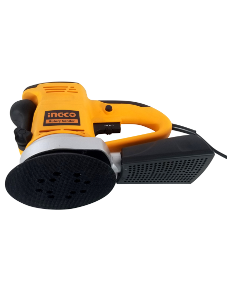 Levigatrice Rotorbitale 450W 150MM 5 Fogli Carta Abrasiva Cavo Elettrico