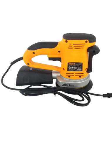 Levigatrice Rotorbitale 450W 150MM 5 Fogli Carta Abrasiva Cavo Elettrico