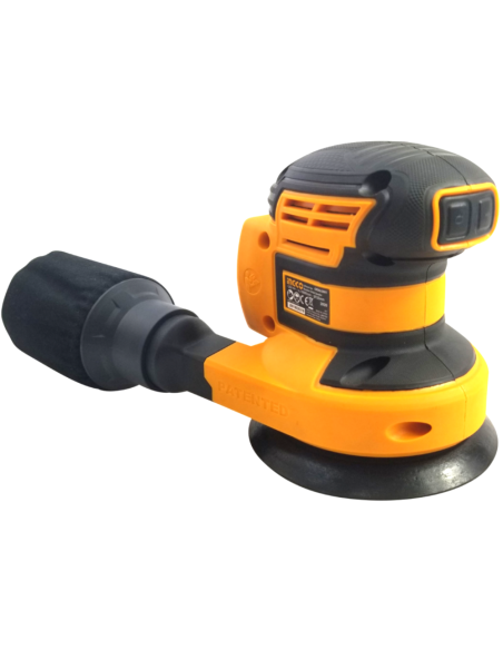 Levigatrice Rotorbitale Batteria Al Litio 20V Nuda 5 Fogli Carta Abrasiva