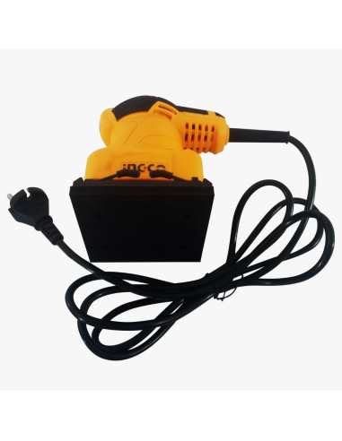 Levigatrice Palmare A Filo 240 W 5 Fogli Carta Abrasiva + Spazzole Ricambio 