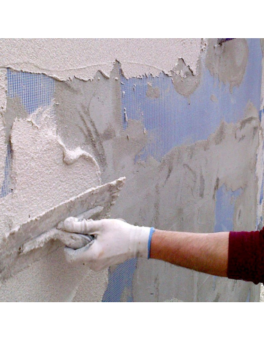 Frattone  Liscio Acciaio Intonaco Stucco Finiture Rivestimenti 280x130 mm