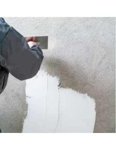 Frattone  Liscio Acciaio Intonaco Stucco Finiture Rivestimenti 280x130 mm