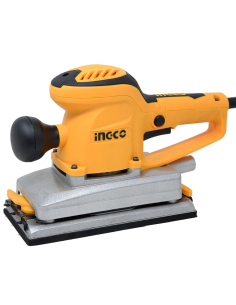 Levigatrice Orbitale A Filo Base Alluminio 350W 5 Fogli Abrasivi + Set Spazzole 2