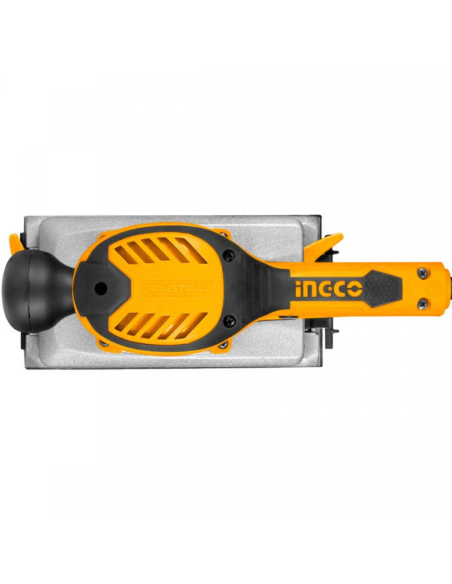 Levigatrice Orbitale A Filo Base Alluminio 350W 5 Fogli Abrasivi + Set Spazzole