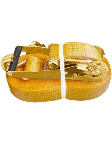 Cinghie Cricchetto 10 Metri x 50 mm 3 Tonnellate Ancoraggio Fissaggio Oggetti 