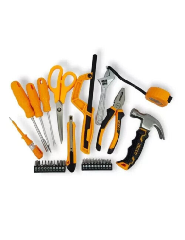 Cassetta Portattrezzi 32 Utensili Bricolage Riparazione Progetti Manutenzione