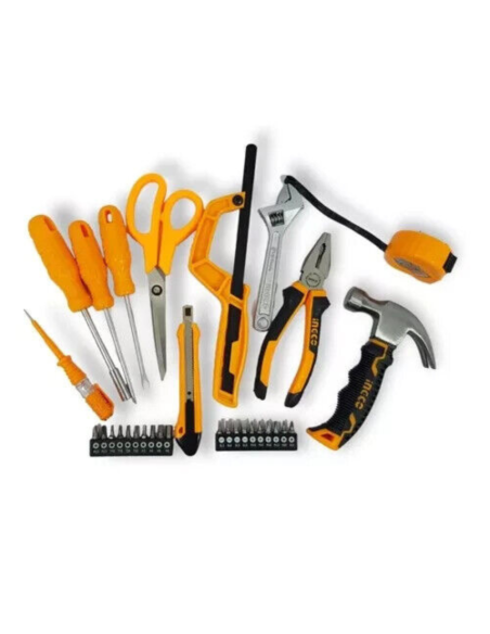 Cassetta Portattrezzi 32 Utensili Bricolage Riparazione Progetti Manutenzione