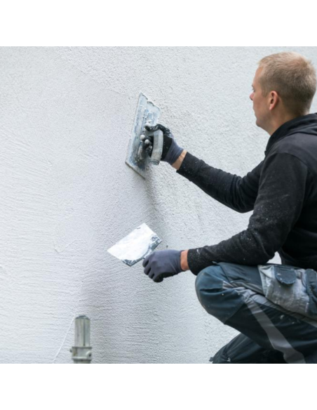 Frattone Dentato Acciaio Inox Intonaco Edilizia Finiture Rivestimenti 280x130 mm