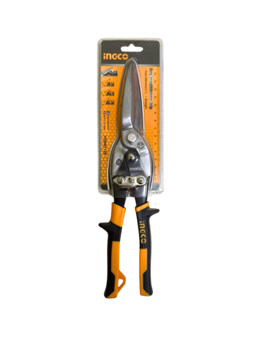 Cesoia Lattoniere Dritta Professionale 300 mm Taglio Plastica Gomma Ottone 0,5mm