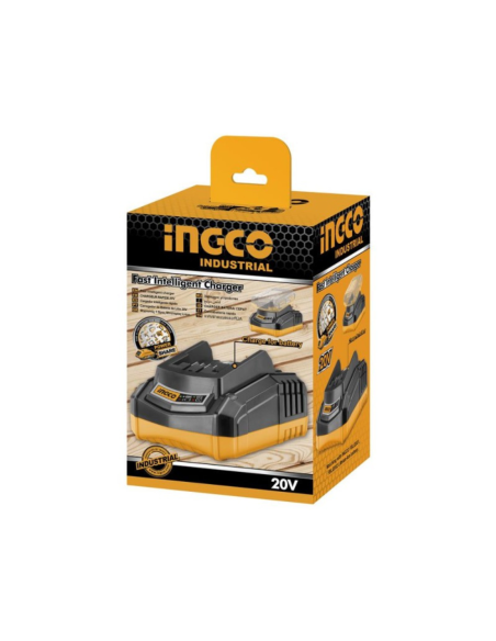 Caricabatterie Portatile 20V 110V-240V Ricarica Rapida Sicura Elettroutensili