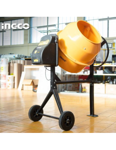 Betoniera elettrica da 180 litri 800W 28RPM 