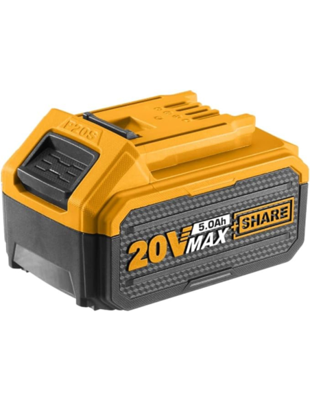 Batteria Ioni Litio 20V 5AH Indicatore LED Potenza Costante Strumenti elettrici