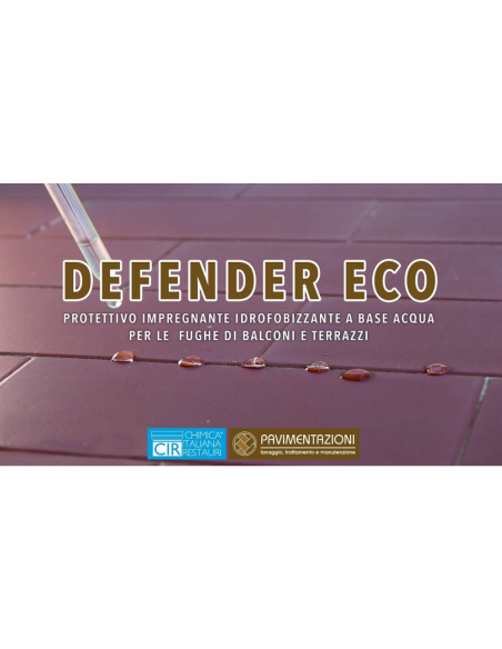 Impermeabilizzante Protettivo Ecologico Fughe Balconi Terrazzi Defender Eco 5 lt