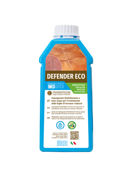 Impermeabilizzante Protettivo Ecologico Fughe Terrazzi Defender Eco 1 litri