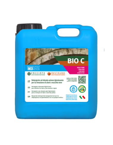Detergente Azione Igienizzante Pietre Intonaci Macchie Aloni BIO C 5 litri