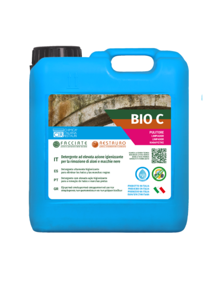 Detergente Azione Igienizzante Pietre Intonaci Macchie Aloni BIO C 5 litri