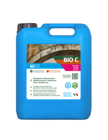 Detergente Azione Igienizzante Pietre Intonaci Macchie Aloni BIO C 10 litri