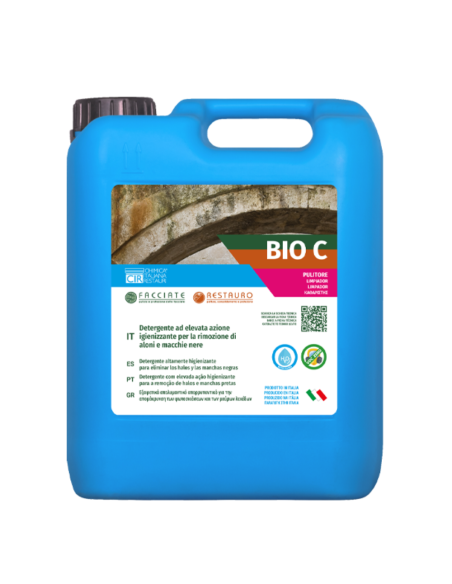 Detergente Azione Igienizzante Pietre Intonaci Macchie Aloni BIO C 10 litri