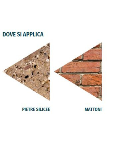 Consolidante a base di silicato di etile a solvente per restauro Silietile 1 lt