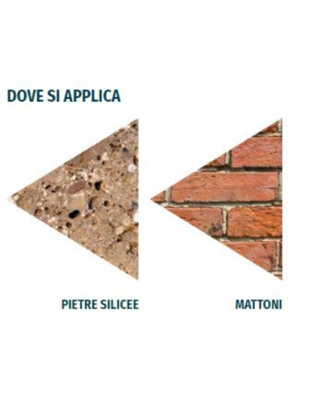 Consolidante a base di silicato di etile a solvente per restauro Silietile 1 lt