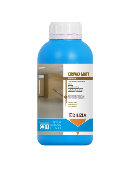 Cera Metallizzata Trattamento delle Pietre Effetto Satinato Cirwax Matt da 1 lt