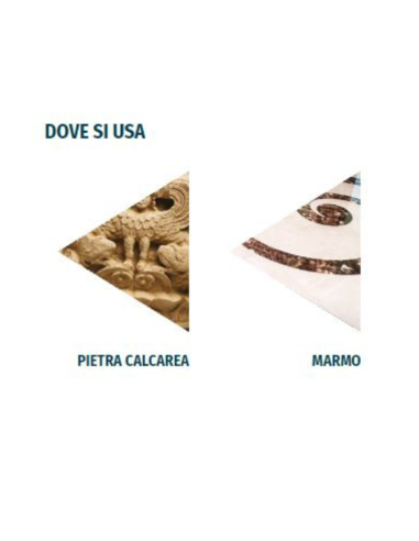 Detergente a PH alcalino concentrato per pietre calcaree RP 110 da 1 lt 