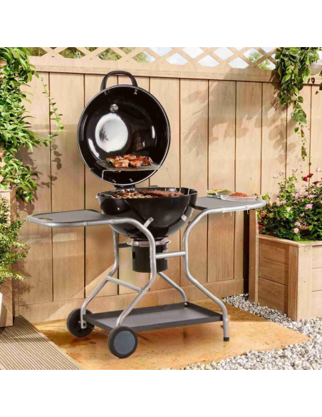 Barbecue a Carbone Modello Sally  57 cm Sistema Raccogli Cenere Termometro