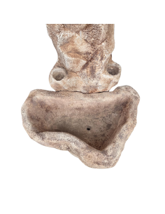 Fontana Giardino Calcestruzzo Senza Rubinetto L.78xP.80xH.95 Cm Modello Pietra 2