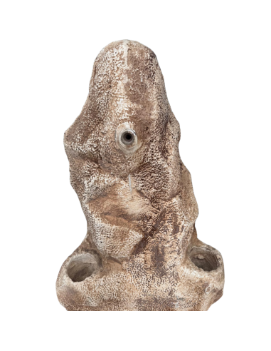 Fontana Giardino Calcestruzzo Senza Rubinetto L.78xP.80xH.95 Cm Modello Pietra