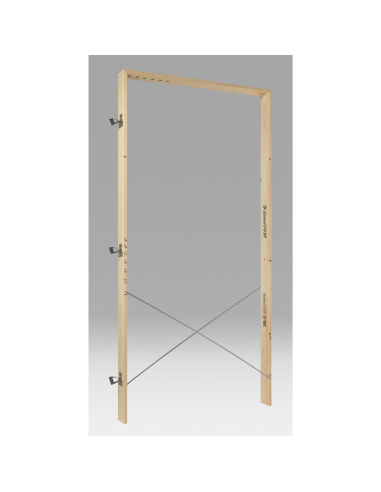 Controtelaio in abete per muratura 200 x 104 cm da 12 cm
