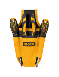 Fodero Porta Attrezzi Utensili Telefono 4 Tasche Frontali Passante Cintura