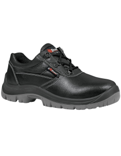 Scarpe Antinfortunistiche Antiscivolo Pelle Nera Idrorepellente Simple S3 SRC