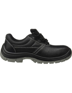 Scarpe Antinfortunistiche Antiscivolo Pelle Nera Idrorepellente Simple S3 SRC 2