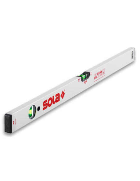 Livella in Alluminio AV da 80 cm a Bolla Colore Argento Massima Precisione