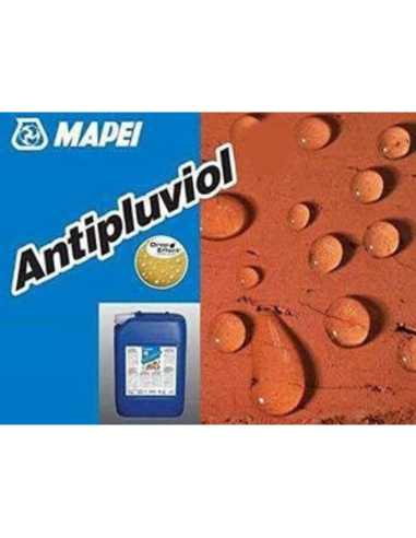 Impregnante idrorepellente incolore in soluzione acquosa Antipluviol da 5 kg 