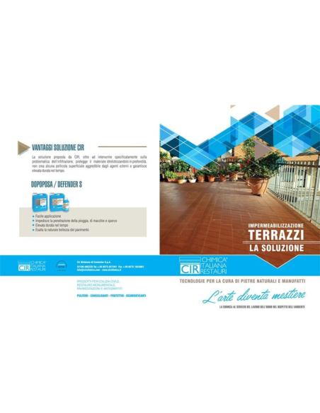 Detergente Concentrato Acido Solventato Rimuovere Sporco Residui Dopo Posa 1 lt